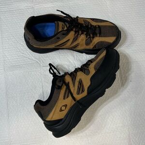 Apex Men's Sierra Trail Runner HikingAthletic Shoes in Brown and Black V751